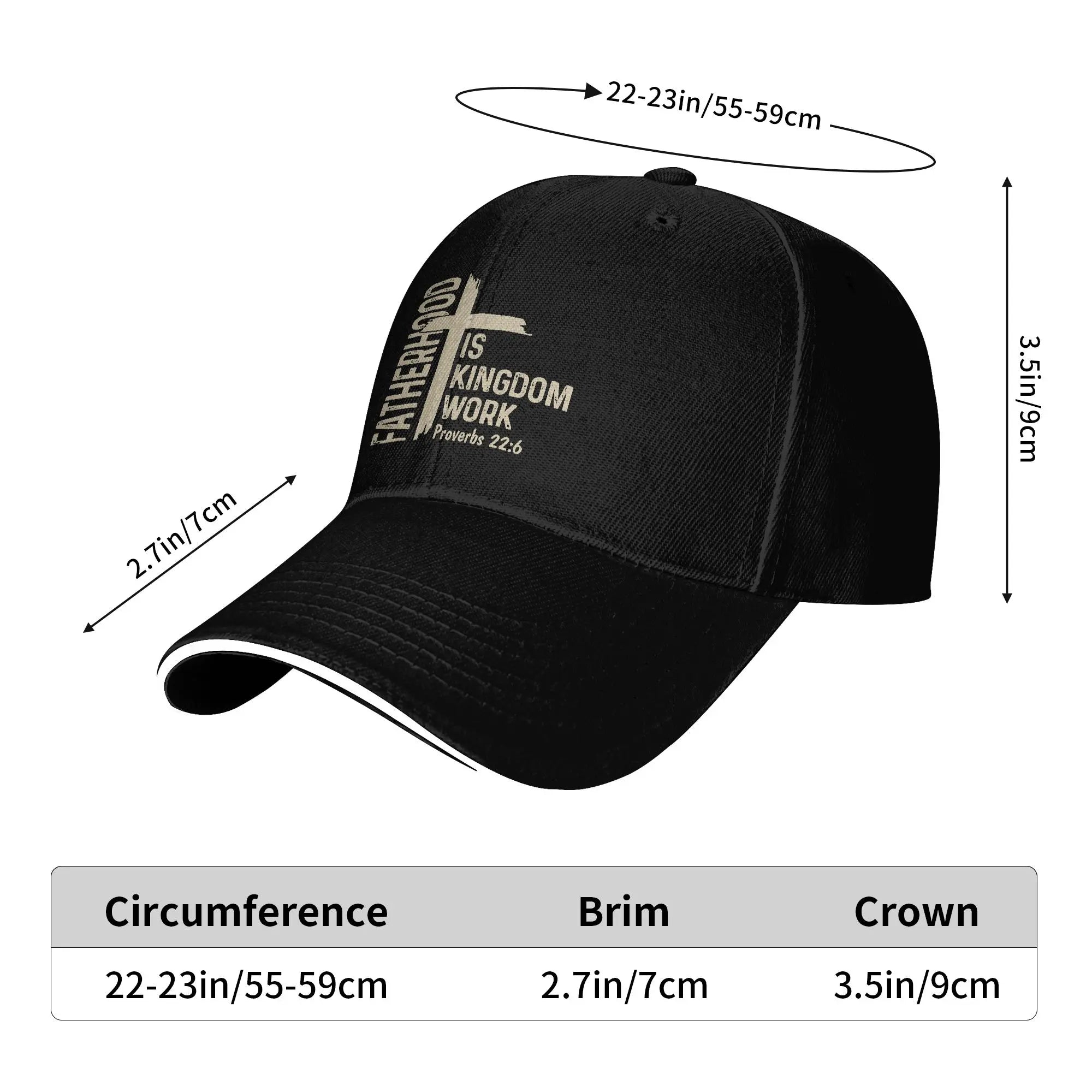 Fatherhood Is Kingdom Work Cap