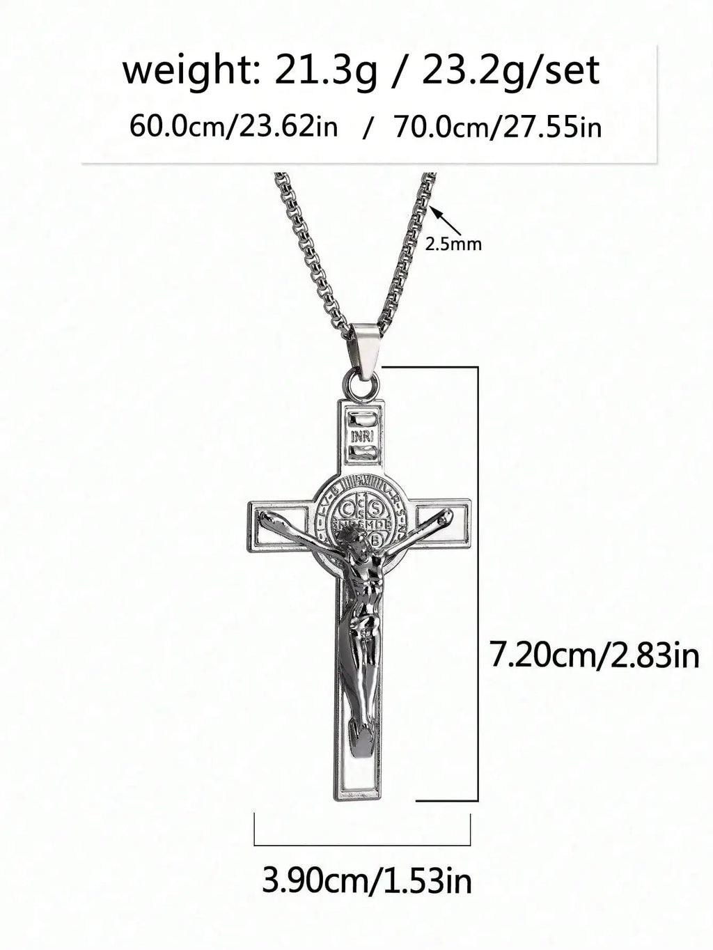 Prayer Cross Necklace