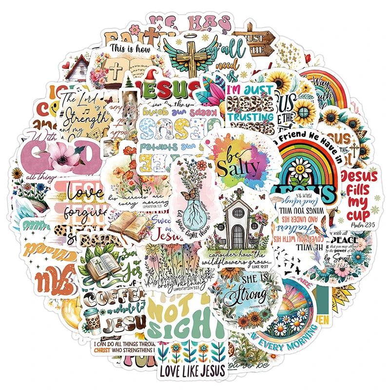 Inspirational Jesus Stickers