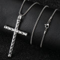 Cross Box Chain Necklace