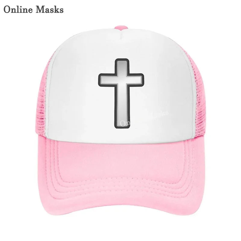 Jesus Cross Trucker Cap