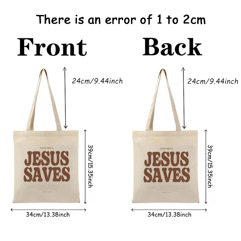 Good News Jesus Saves Tote