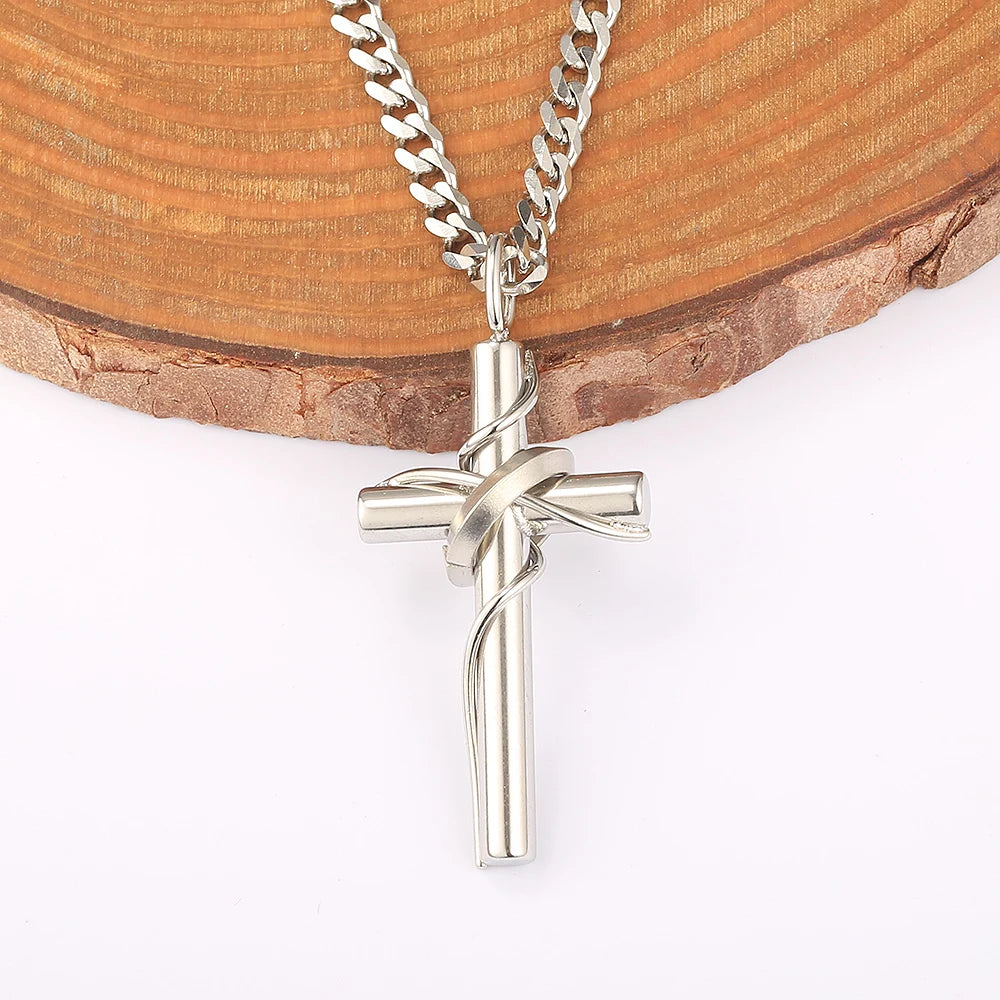 Jesus Cross Charm Necklace