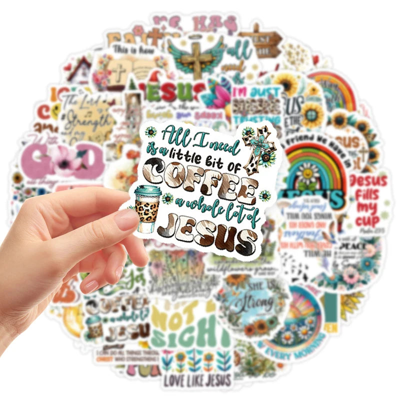 Inspirational Jesus Stickers