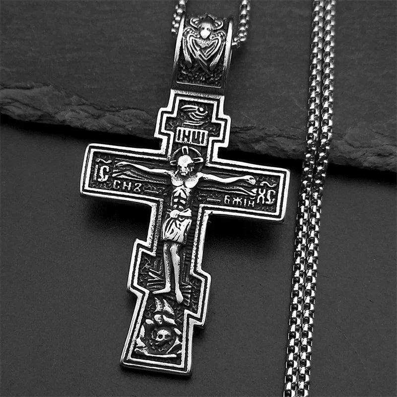 Orthodox Cross Necklace