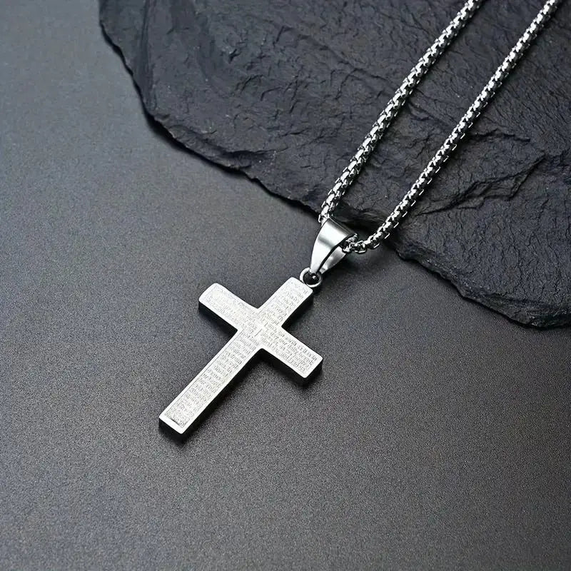 Stainless Steel Cross Necklace