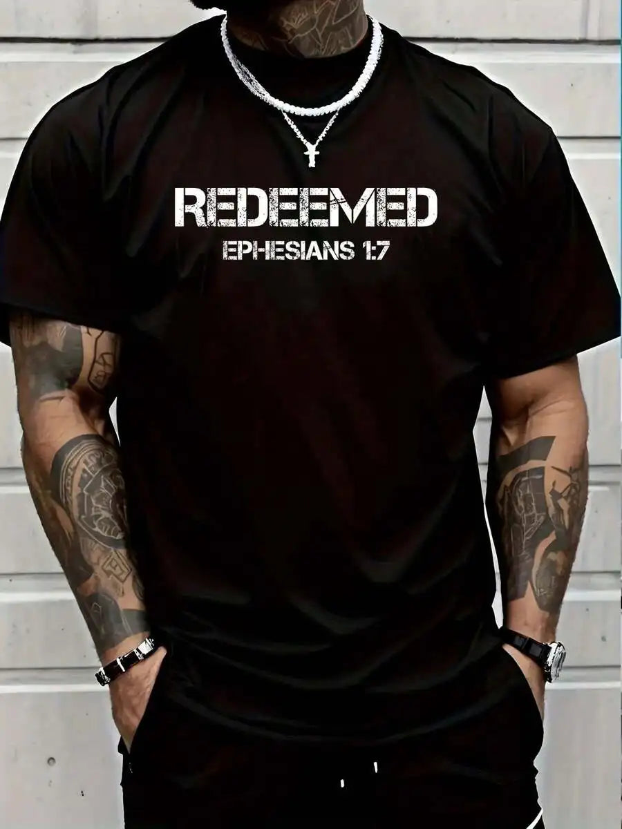Redeemed Ephesians 1:7 T-Shirt