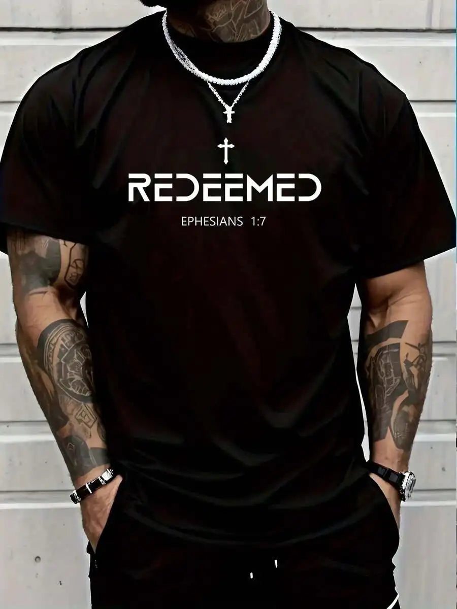 Redeemed Ephesians 1:7 T-Shirt