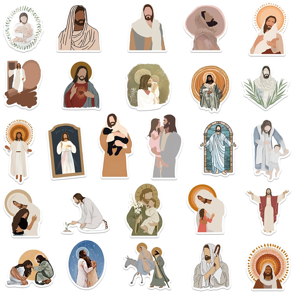 Aesthetic Jesus Sticker Pack