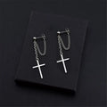 Cross Clip-On Earrings