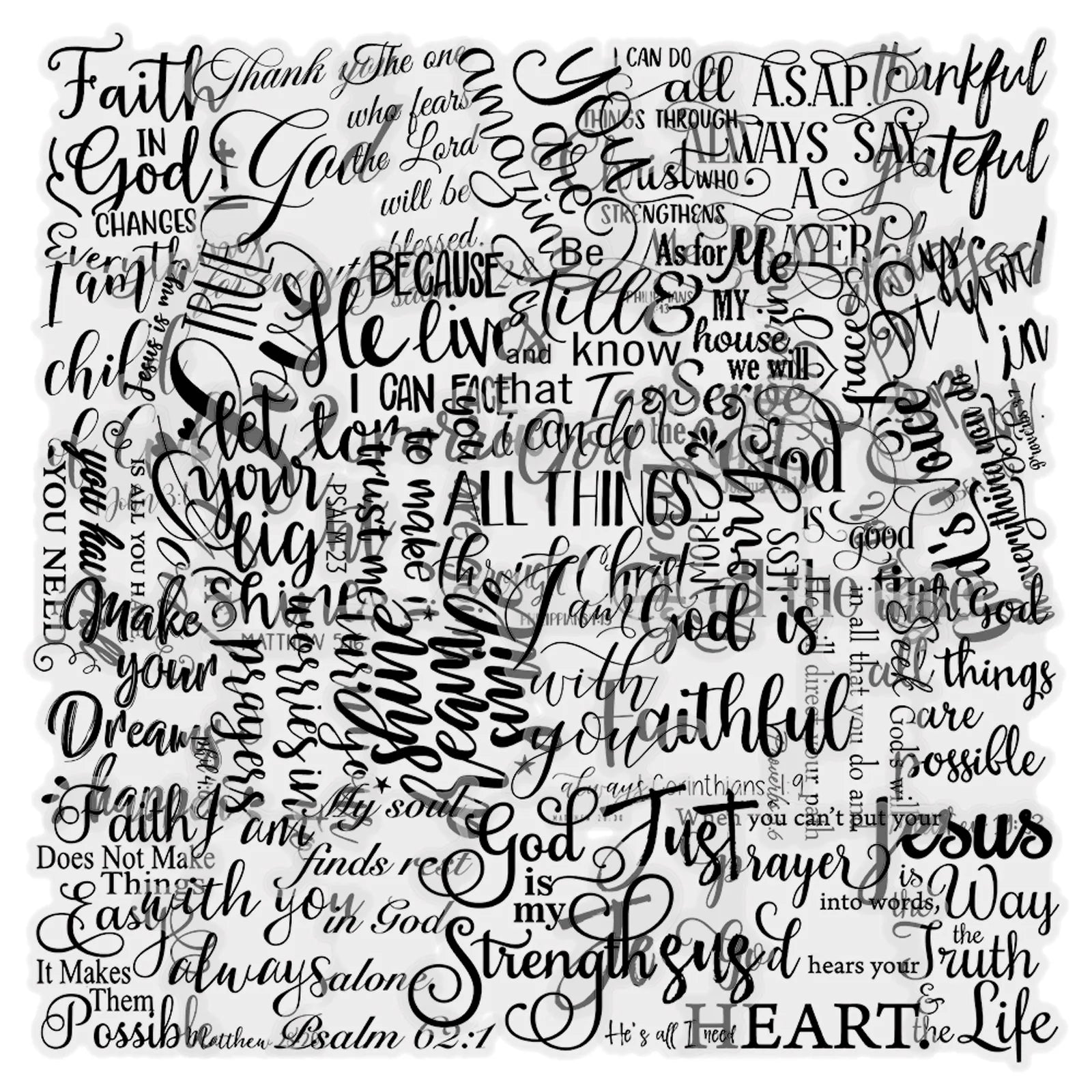 Bible Graffiti Sticker Pack