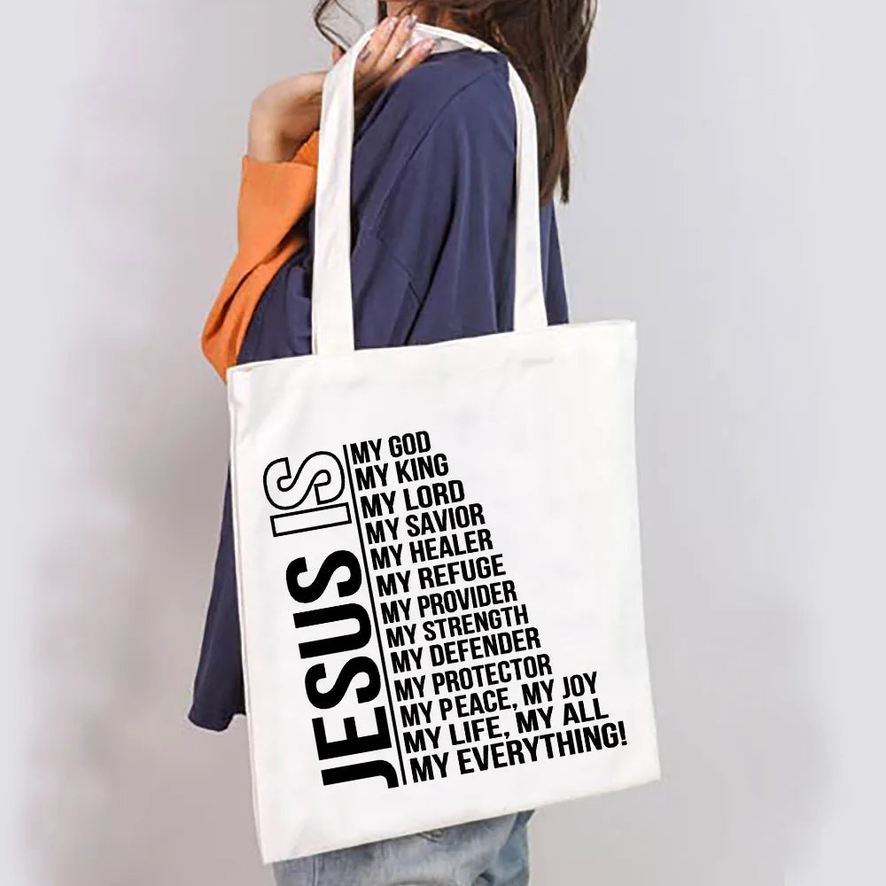 Faith Quote Tote Bag