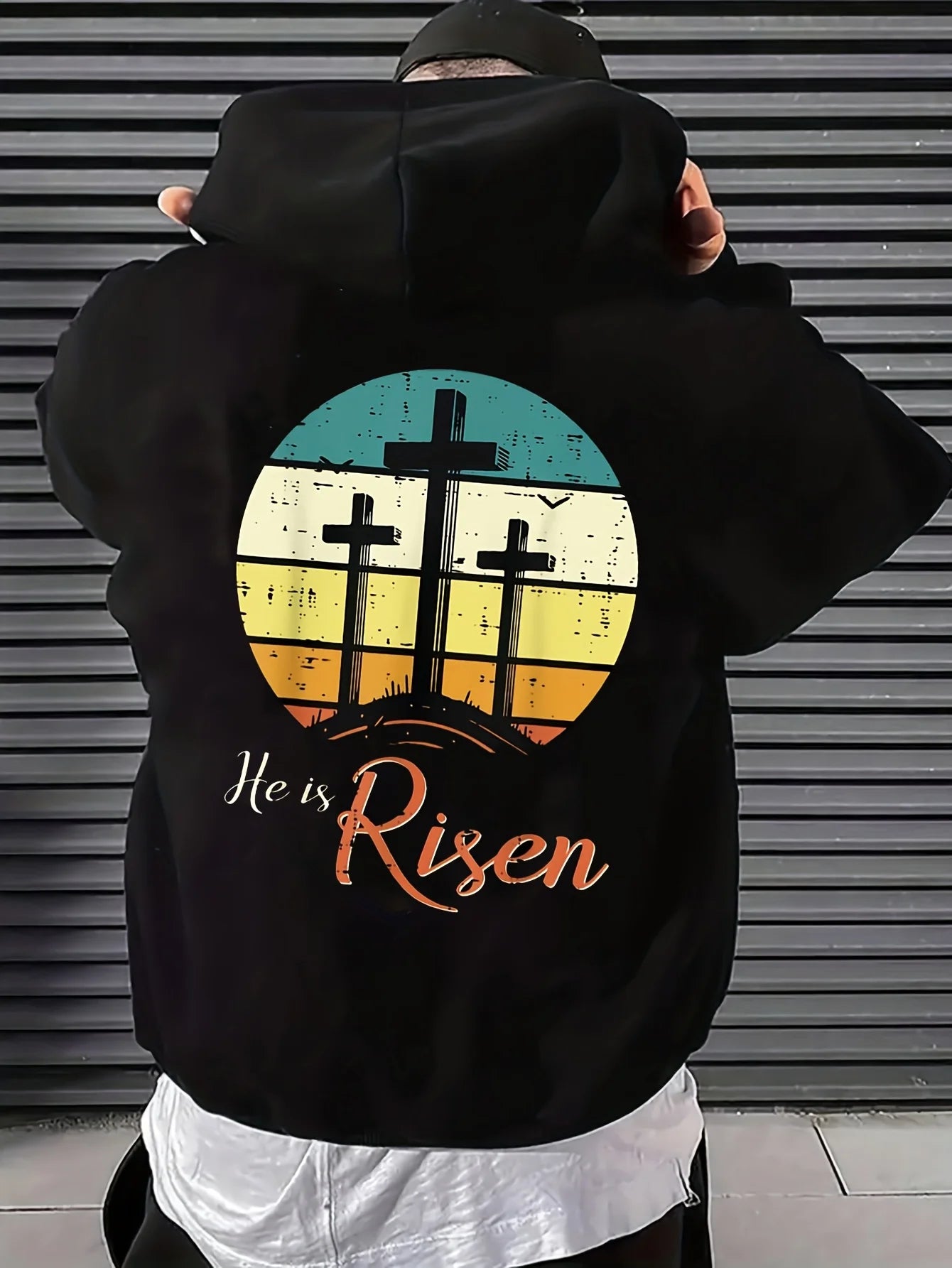 Sunset Cross Hoodie