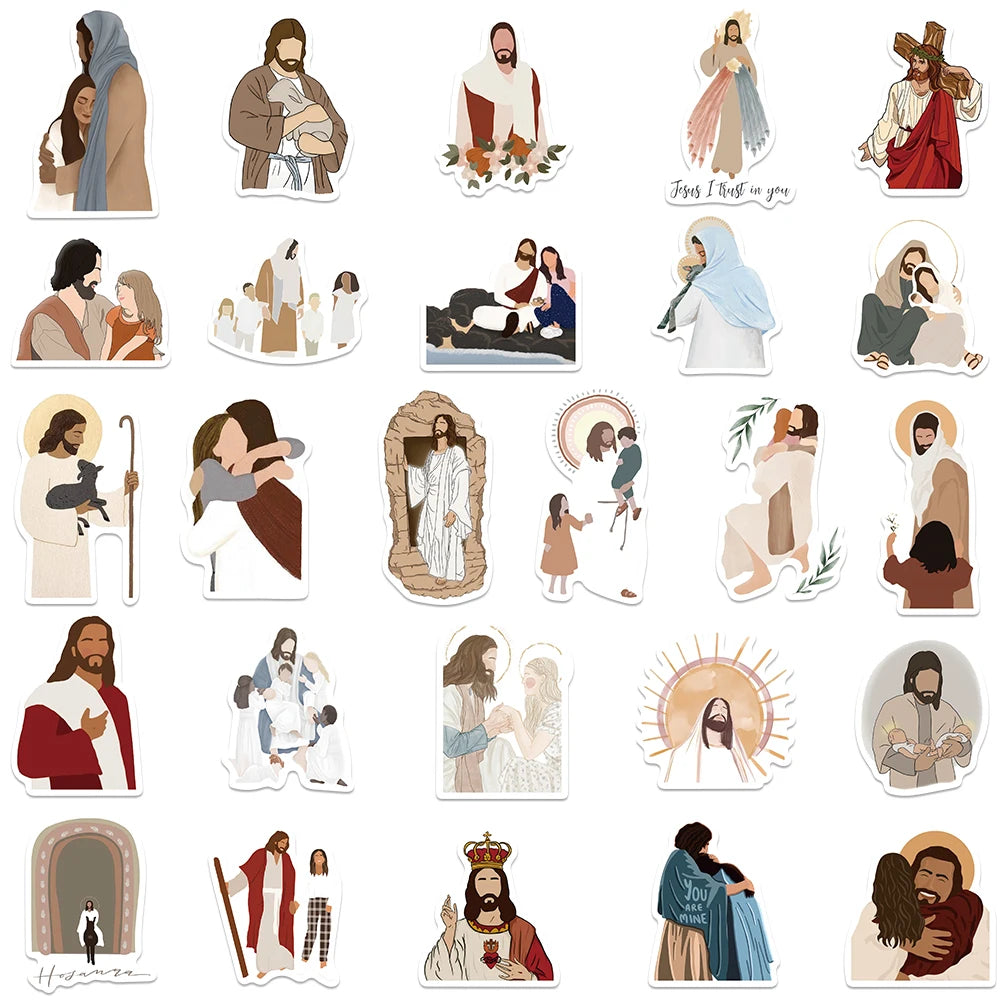 Aesthetic Jesus Sticker Pack