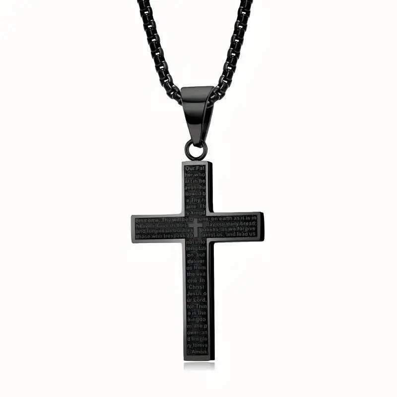 Stainless Steel Cross Necklace