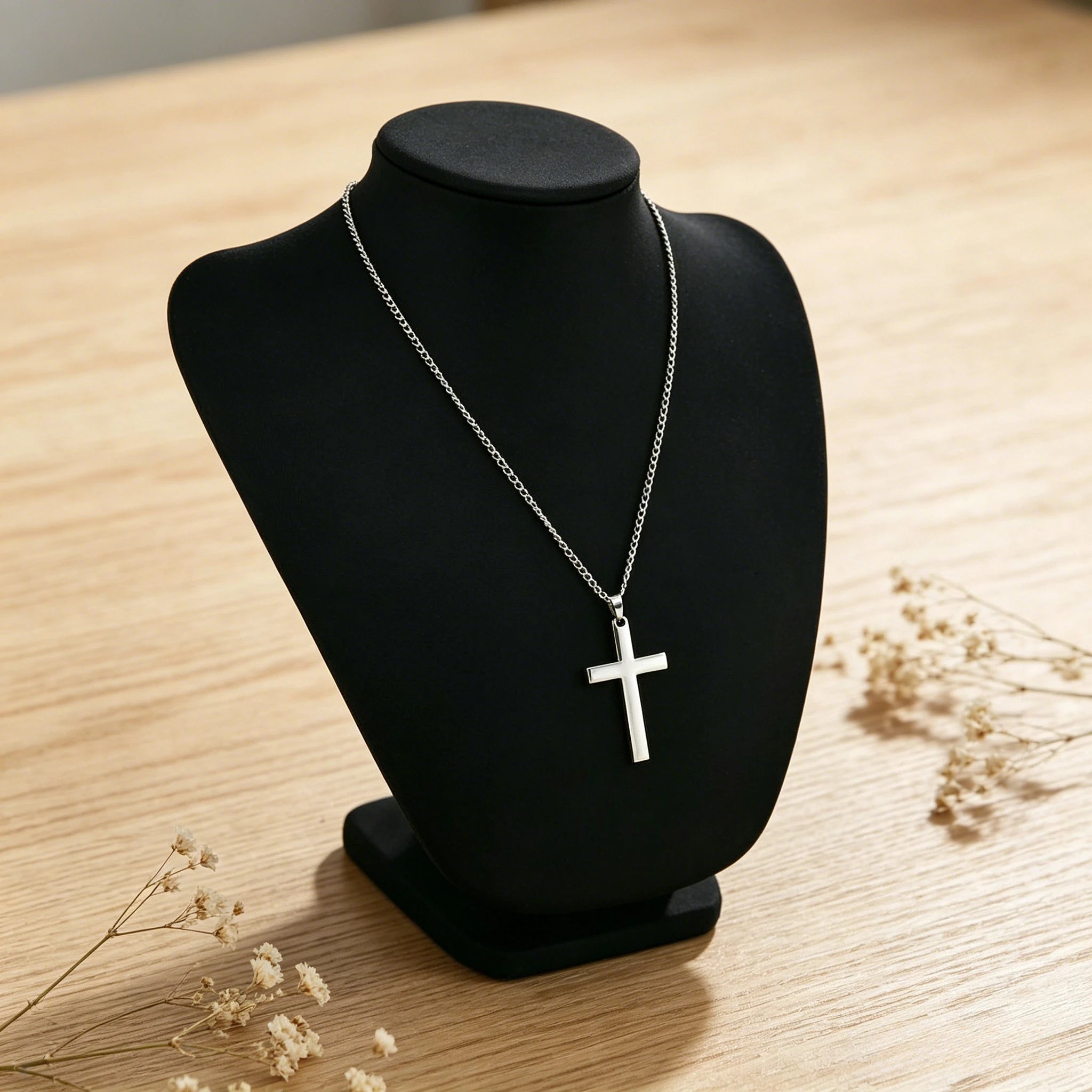 Minimalist Cross Necklace