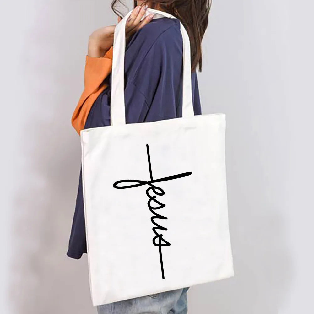 Faith Quote Tote Bag