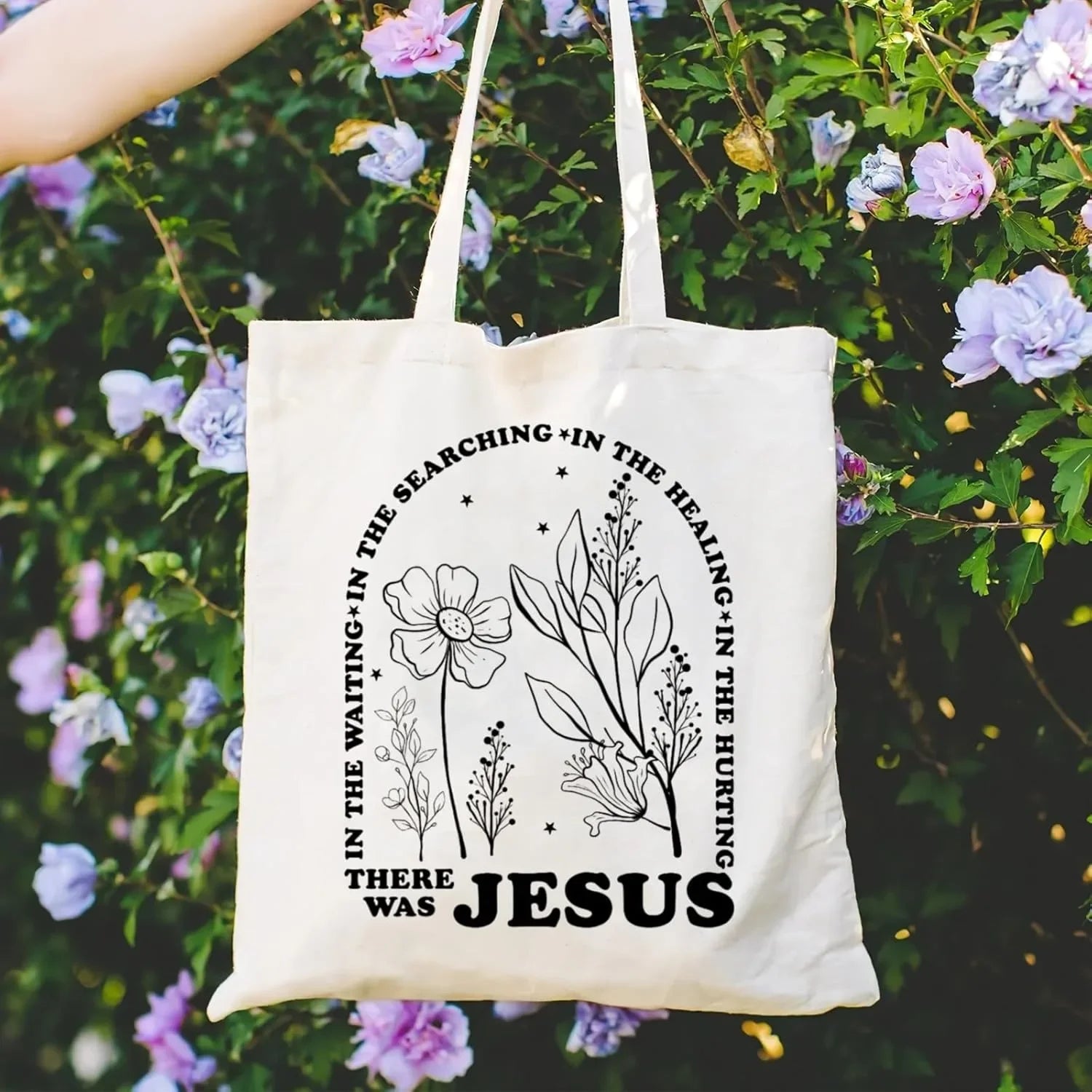 Faith-Inspired Bible Tote