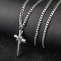 Jesus Cross Charm Necklace