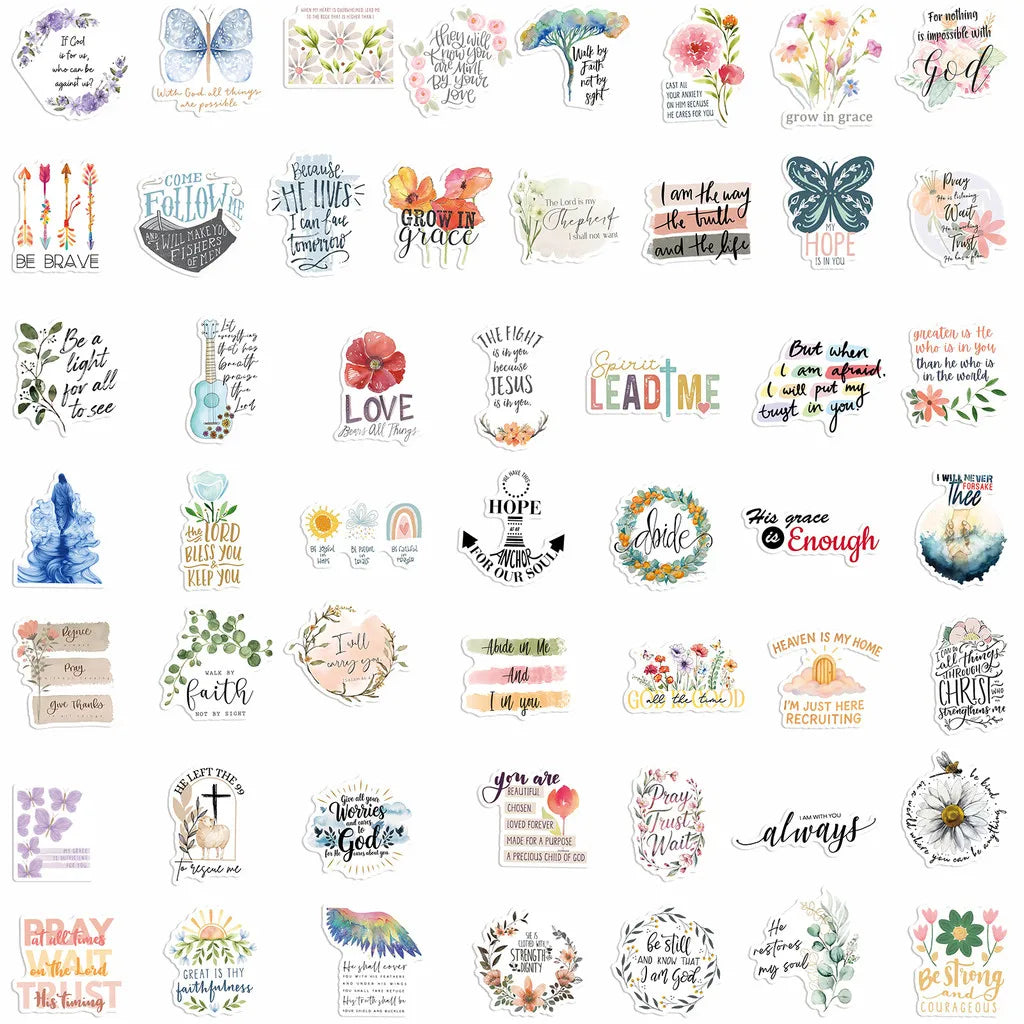 Jesus Quote Stickers