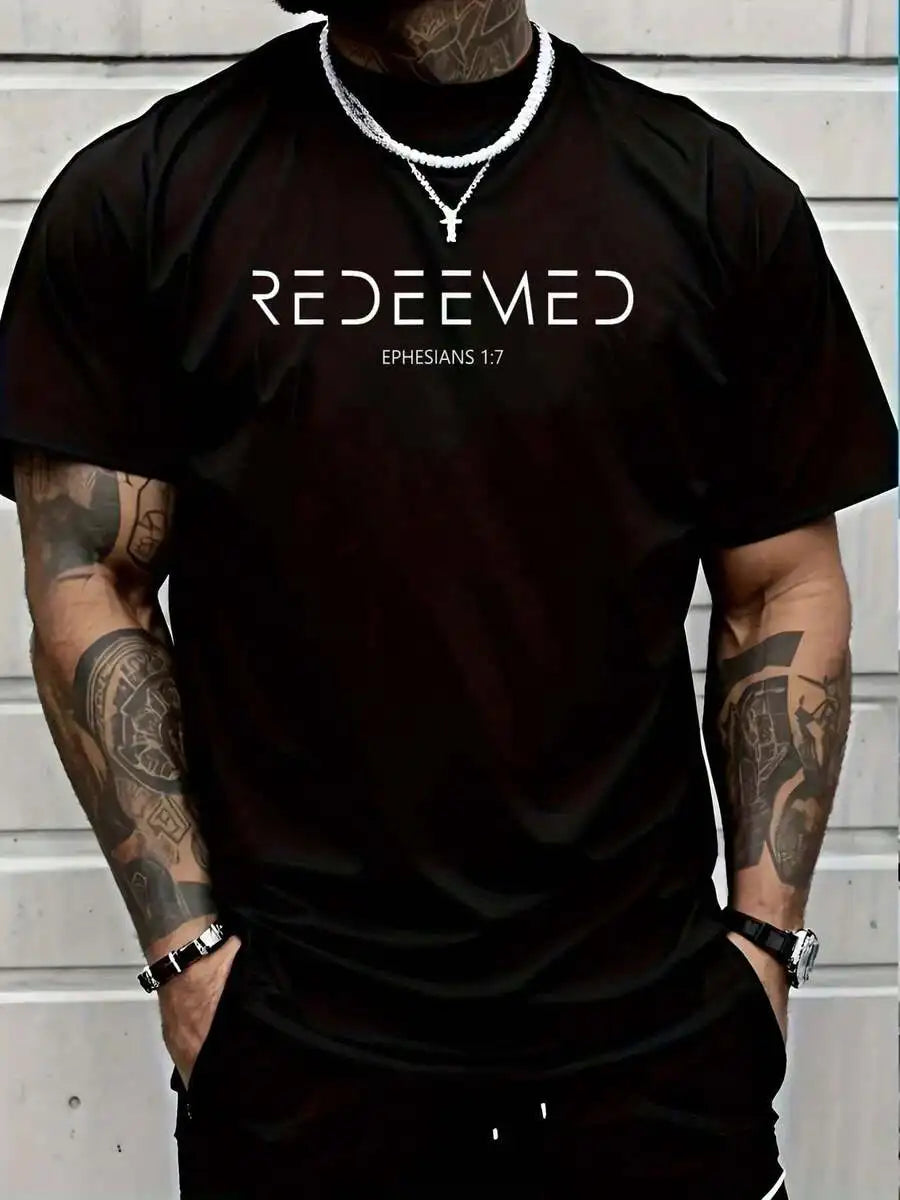 Redeemed Ephesians 1:7 T-Shirt