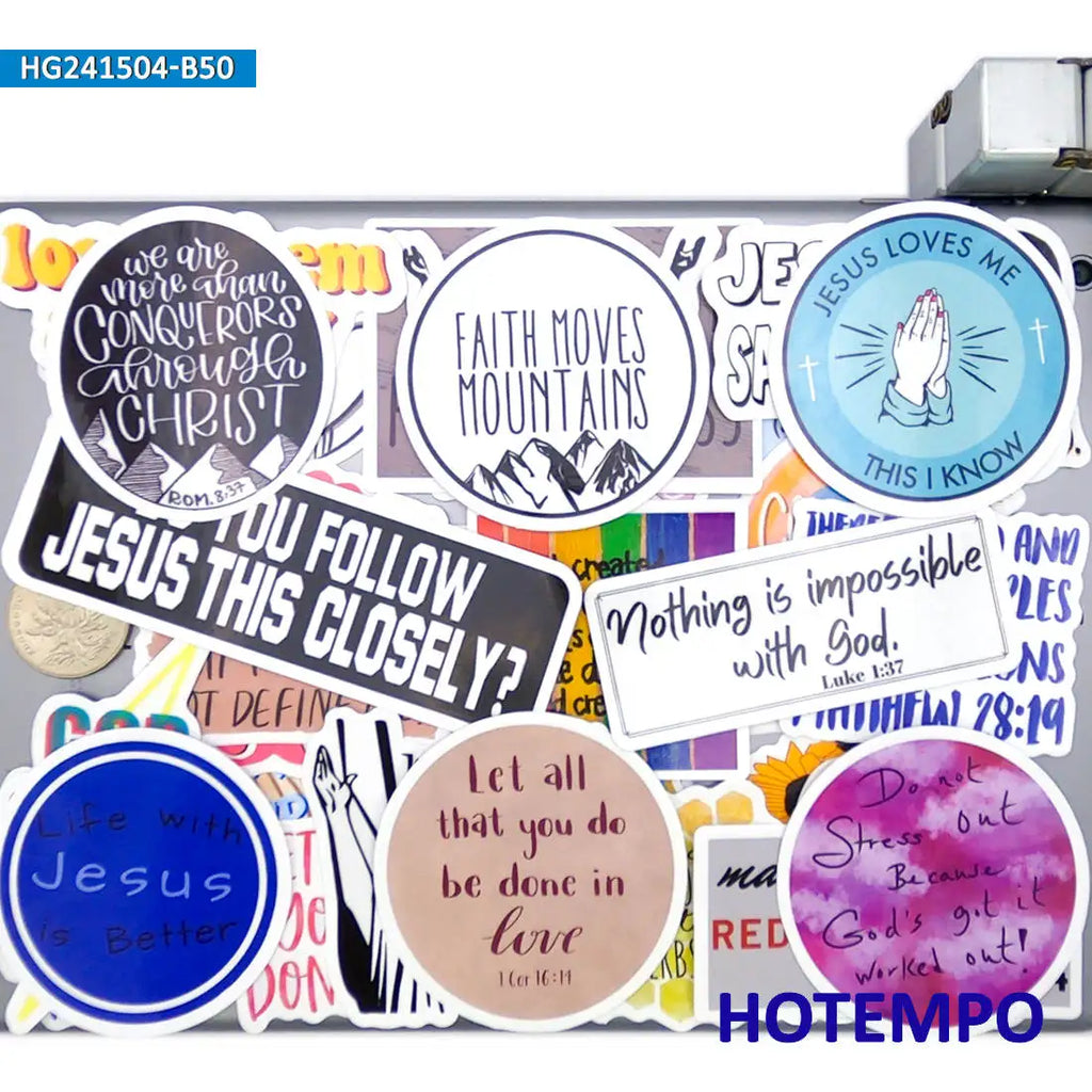Faith & Jesus Stickers