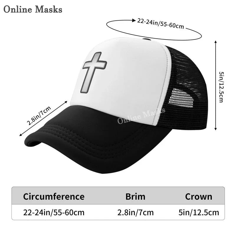 Jesus Cross Trucker Cap