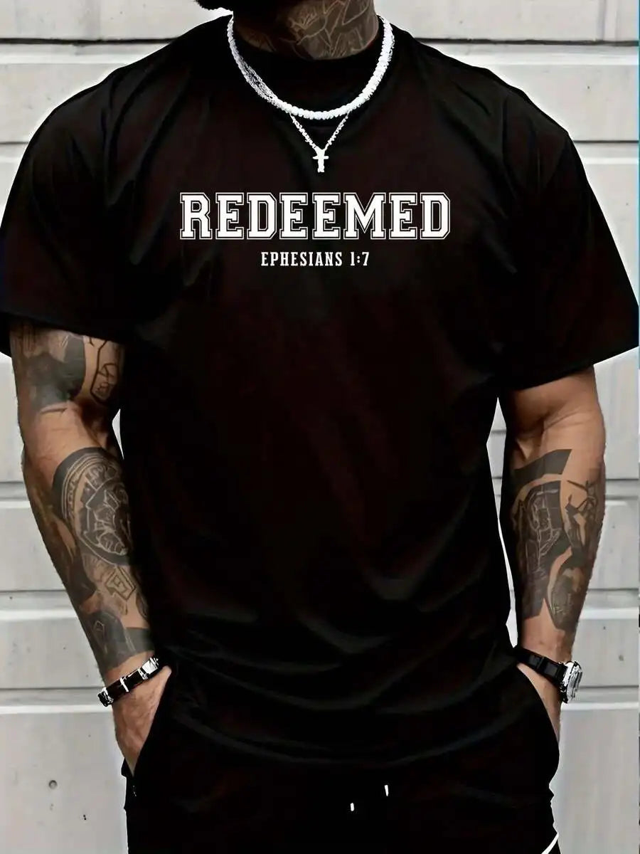 Redeemed Ephesians 1:7 T-Shirt