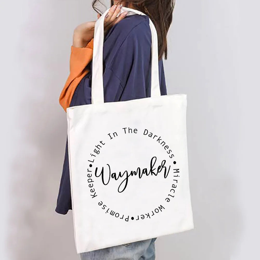 Faith Quote Tote Bag