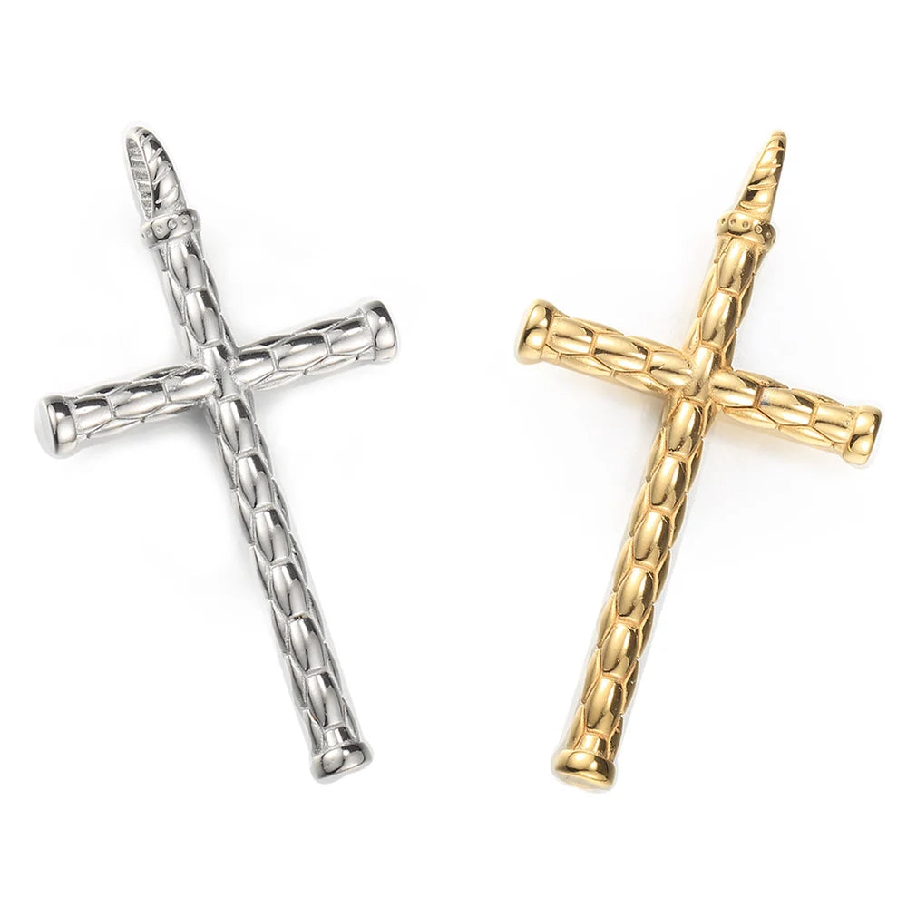 Cross Box Chain Necklace