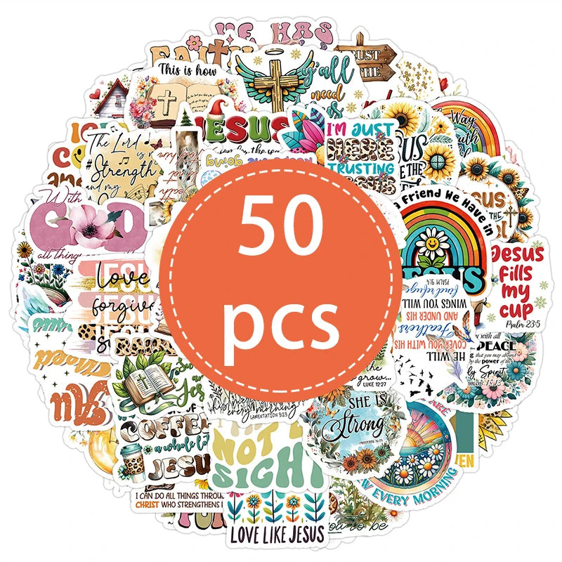 Inspirational Jesus Stickers
