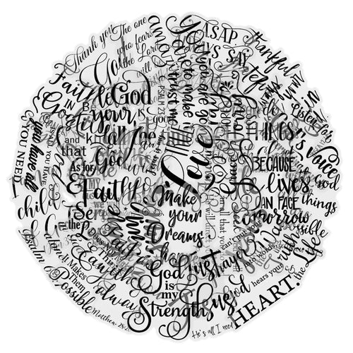 Bible Graffiti Sticker Pack