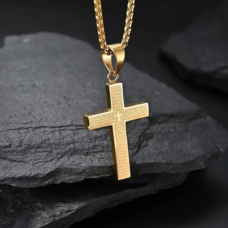 Stainless Steel Cross Necklace