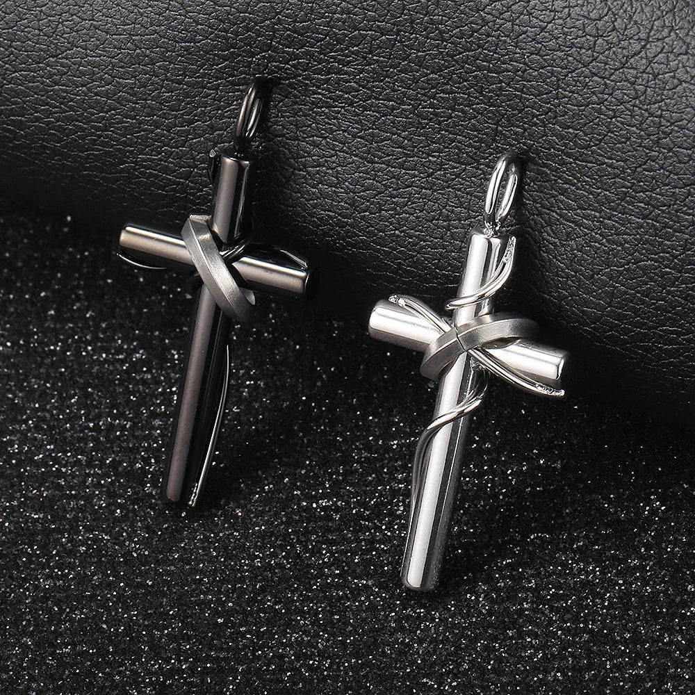 Jesus Cross Charm Necklace