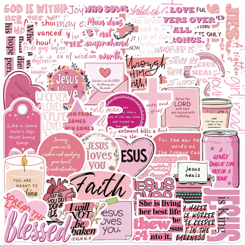 Pink Jesus Sticker Pack