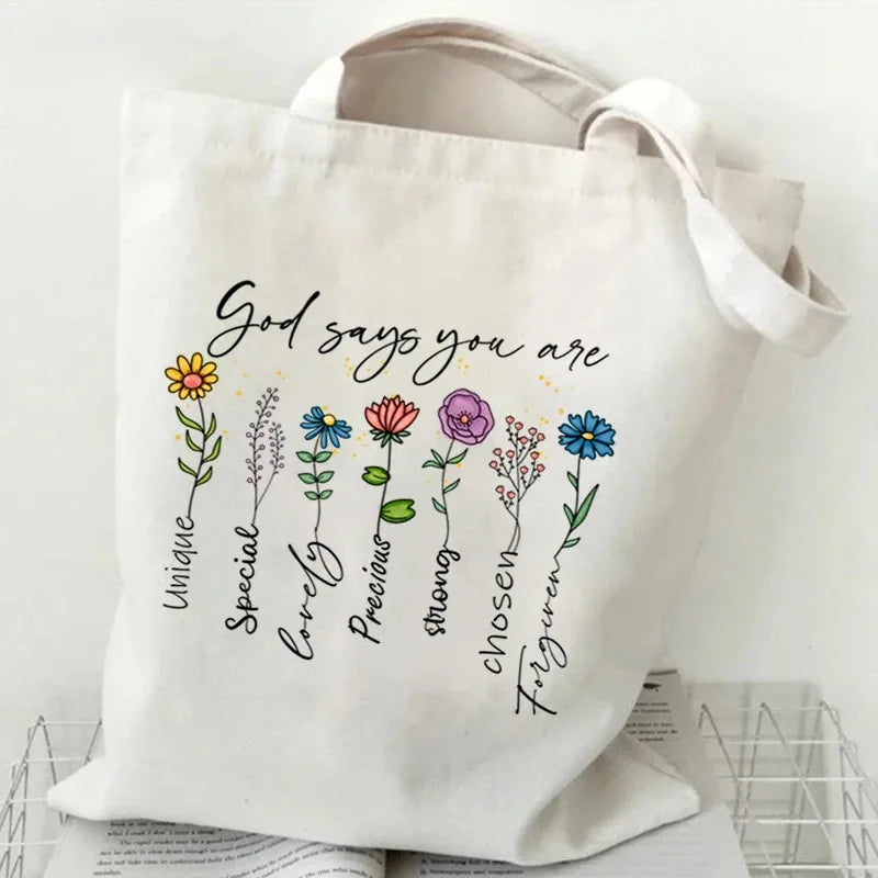 God Says You Are Tote Bag