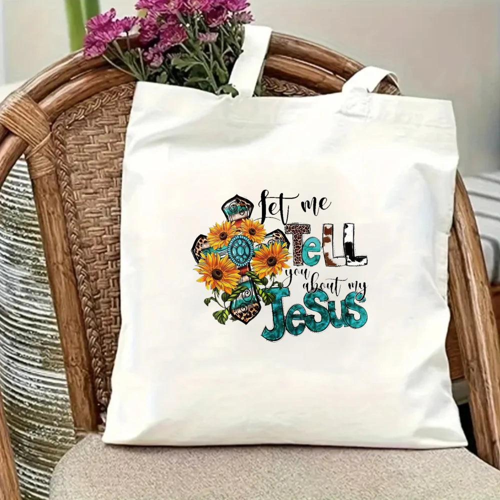 Tell You About Jesus Tote