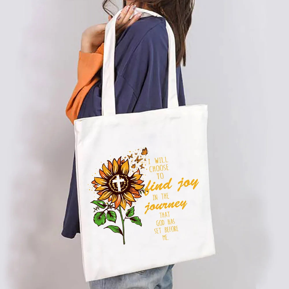 Faith Quote Tote Bag
