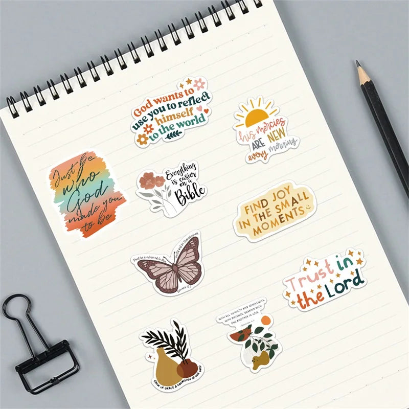 Boho Bible Sticker Pack
