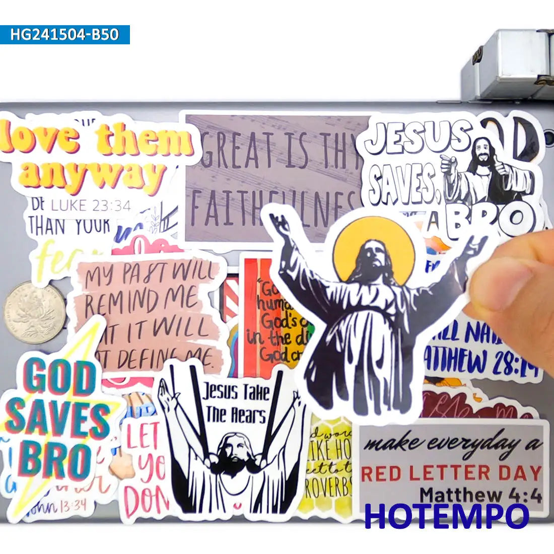 Faith & Jesus Stickers