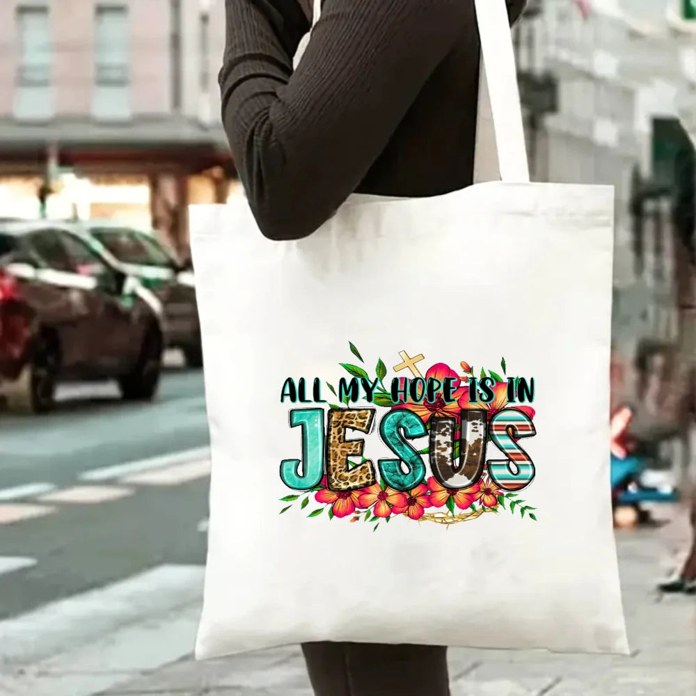 Tell You About Jesus Tote