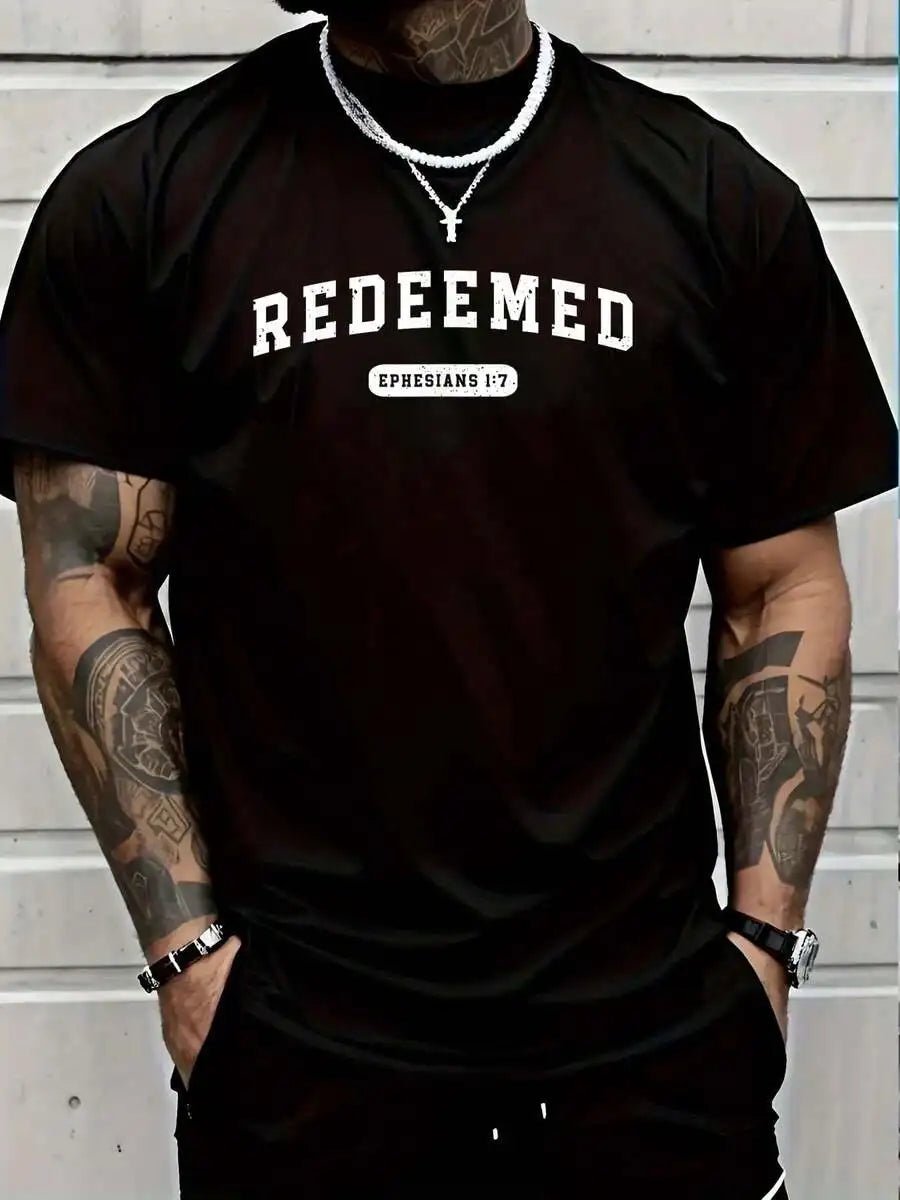 Redeemed Ephesians 1:7 T-Shirt