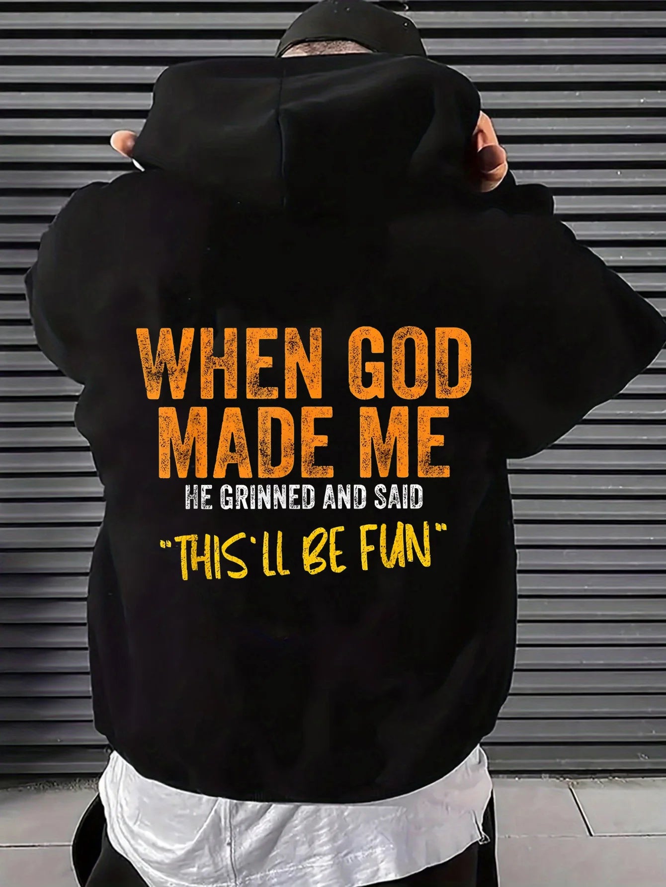 God Created Me Hoodie