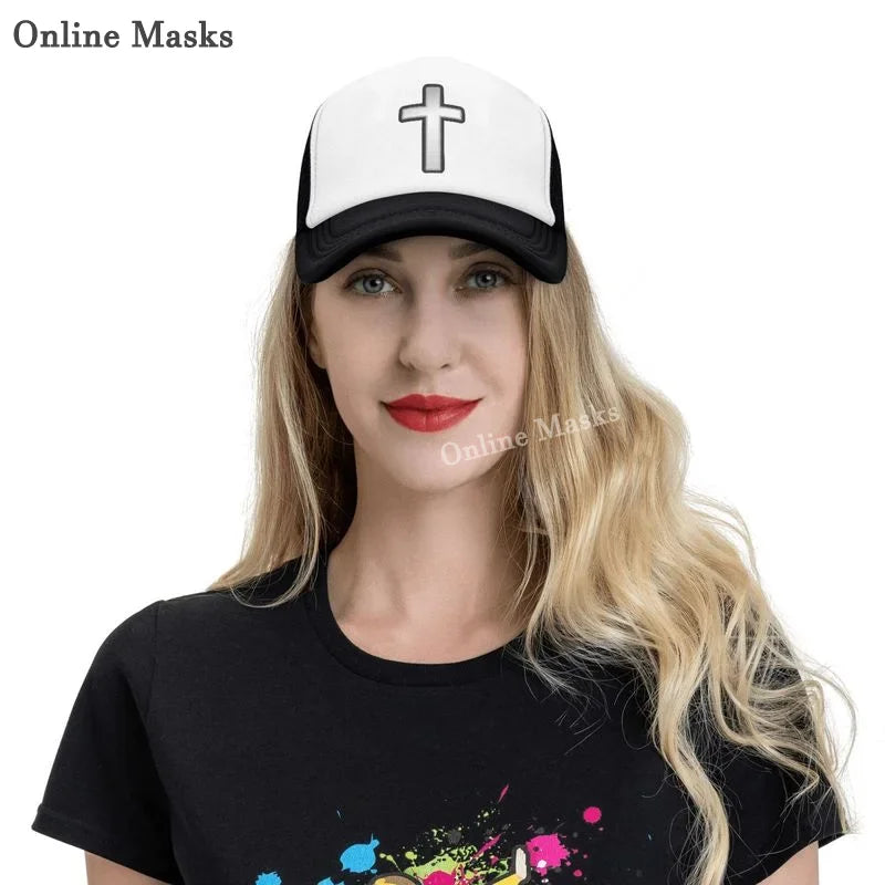 Jesus Cross Trucker Cap