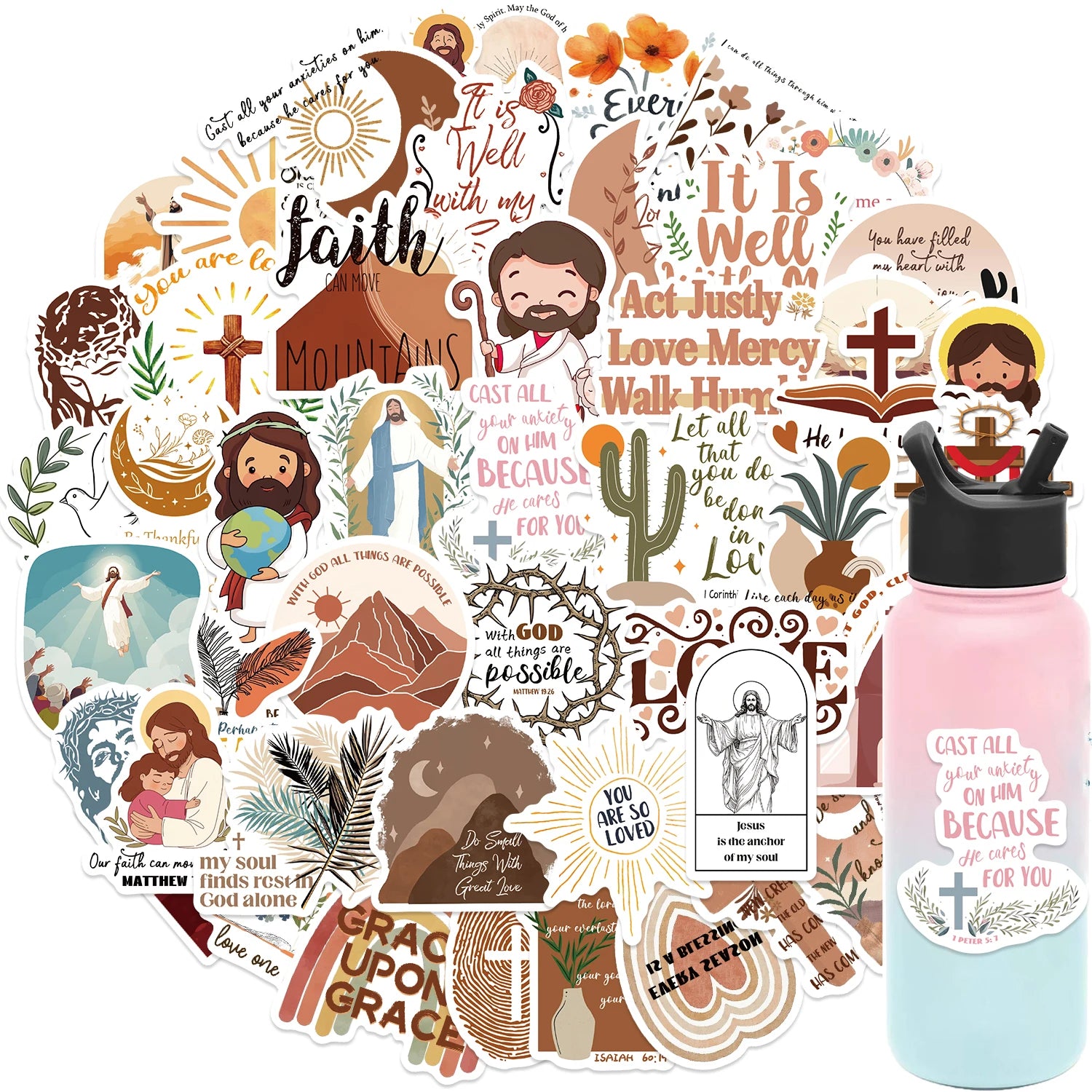 Bible Faith Sticker Pack