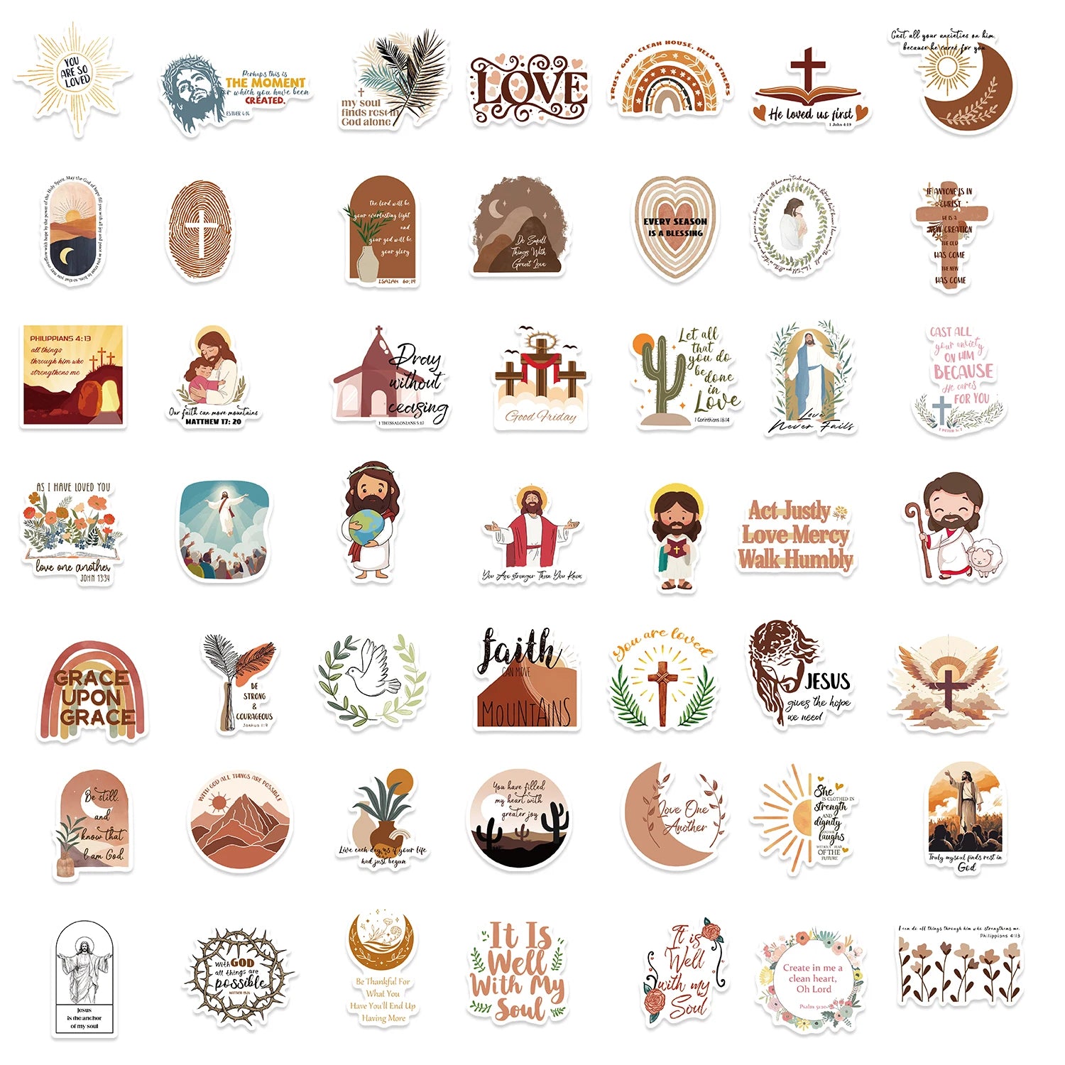Bible Faith Sticker Pack